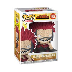 Funko Pop Animation Eijiro Kirishima battle-ready figure for display.