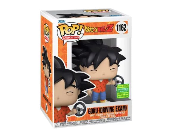 Funko POP Animation Goku display pose for fan room decor