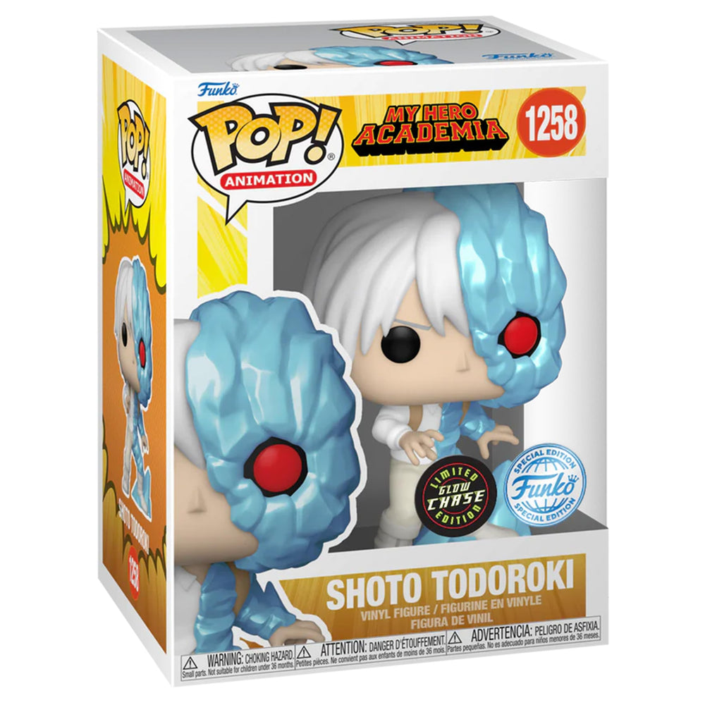 Funko Pop! Ice Todoroki special edition figure with vibrant multicolor detailing for display.