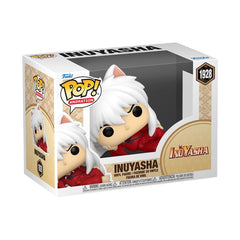 Funko Pop! Animation Inuyasha lounging front view for compact shelf display.