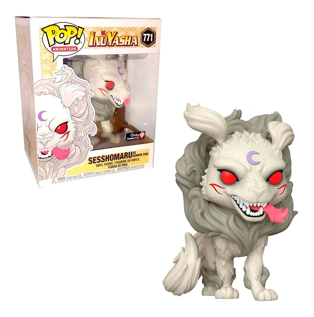 Funko Pop Animation Inuyasha Sesshomaru Demon Dog figure for vivid shelf display.