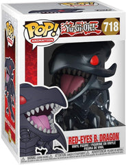 Funko Pop! Yu-Gi-Oh Red-Eyes Black Dragon display-ready; ideal for collectors.