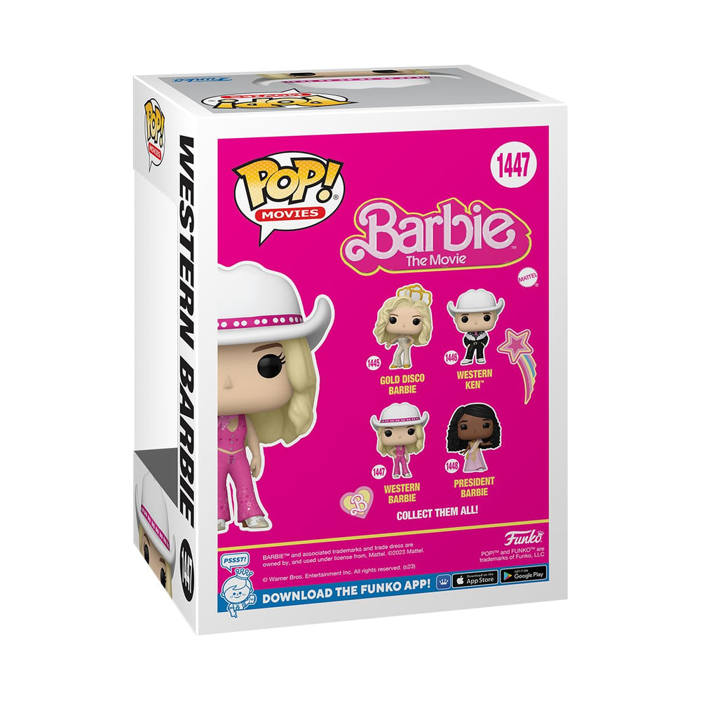 Funko Pop Barbie Western packaging shot highlighting collectible potential