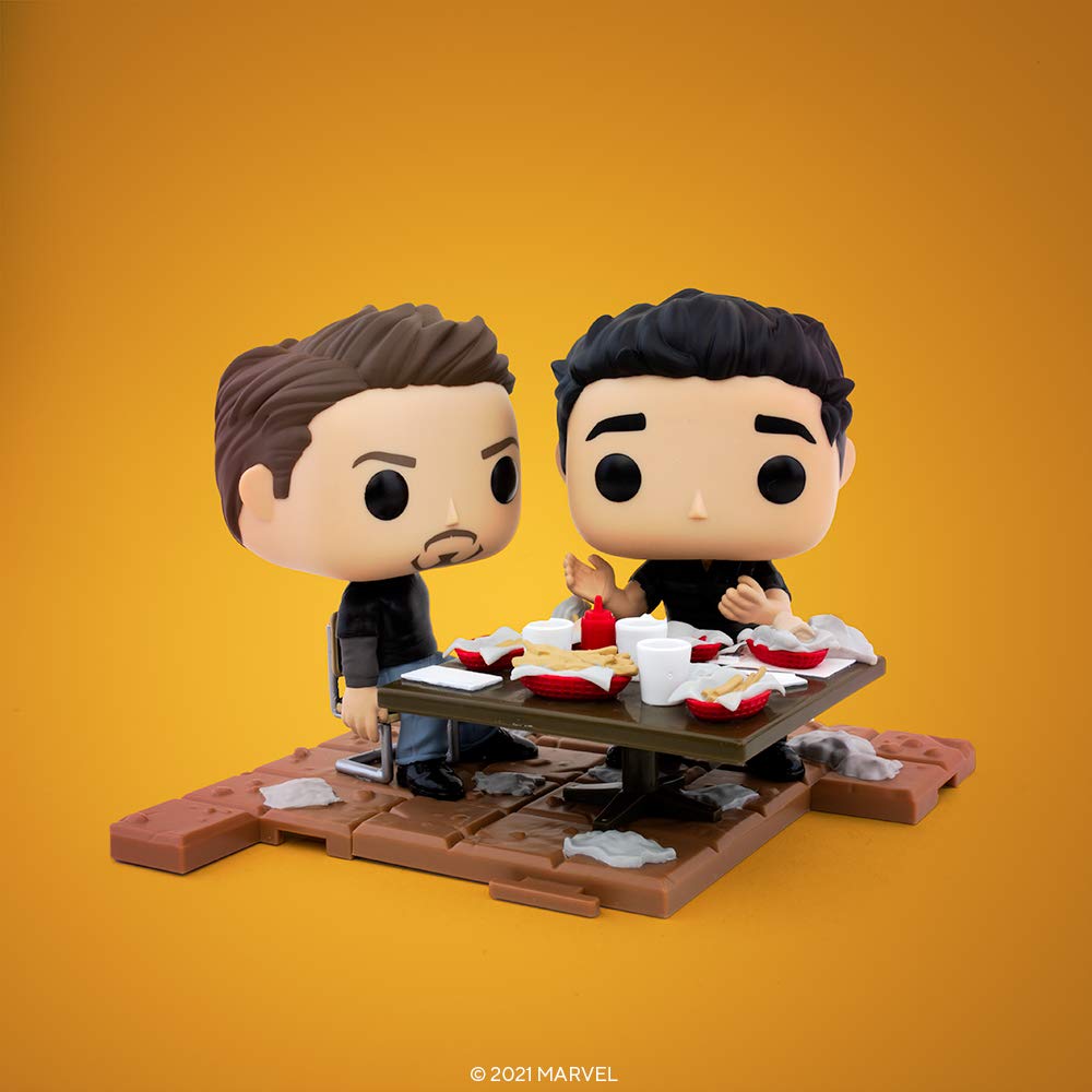 Funko Pop Deluxe Avengers Shawarma set to complete the iconic celebratory moment.