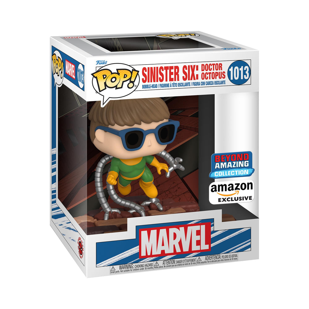 Funko Pop Deluxe Marvel Doctor Octopus figure 1 of 7 with nestable display base