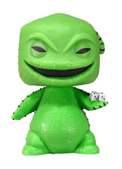 Funko Pop Disney Oogie Boogie Series 4 front view, ideal for desk display.