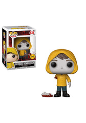 Funko POP! IT Georgie with Boat figurine for showcase and collector display.