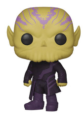 Funko Pop Marvel Captain Marvel Talos toy figure for display and collection.