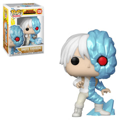 Display-ready Ice Todoroki figure, perfect gift for My Hero Academia fans.