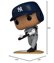 MLB licensed Funko Pop! Giancarlo Stanton vinyl figure for display cases and shelves