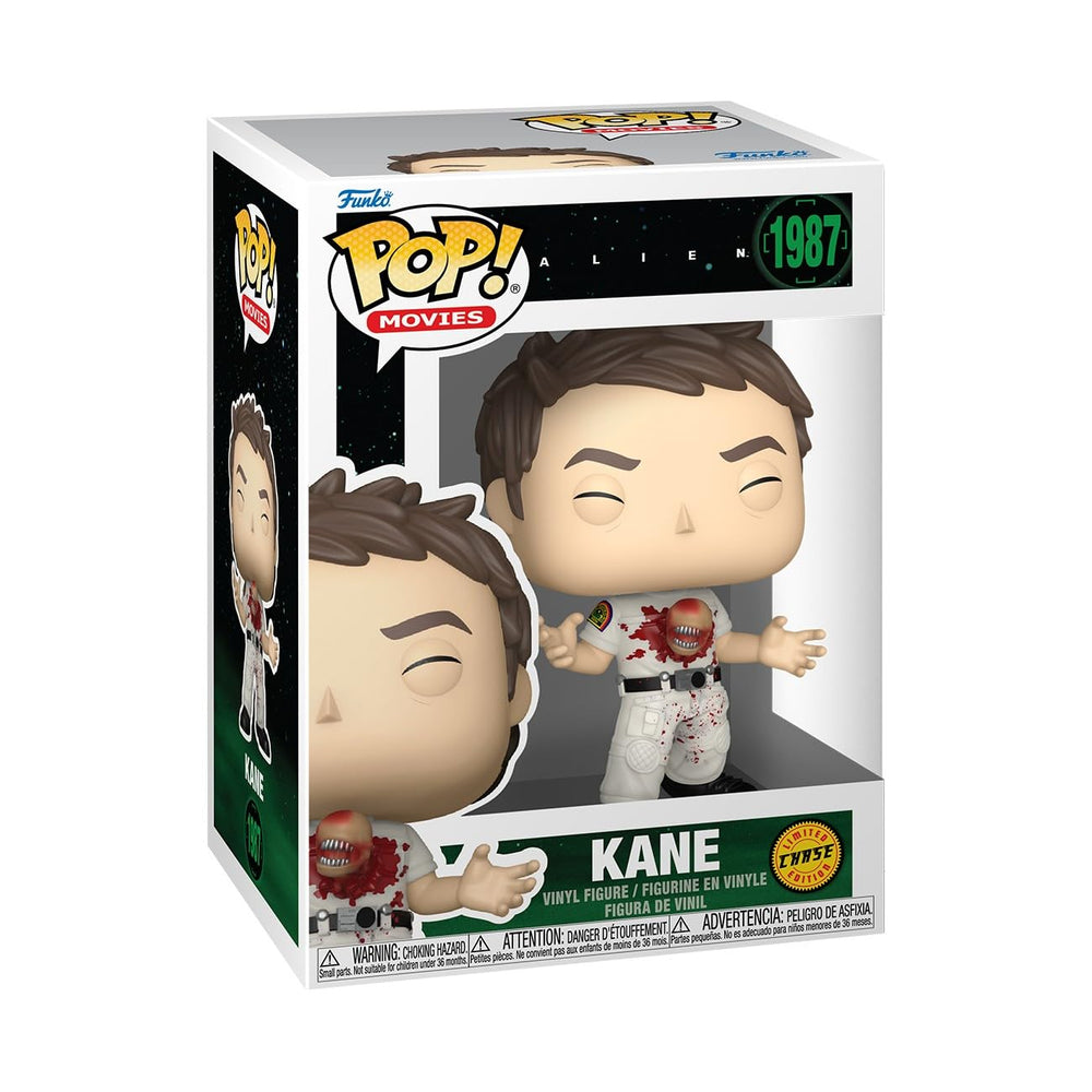 Funko Pop Movies Alien Thomas Kane side profile perfect for compact spaces
