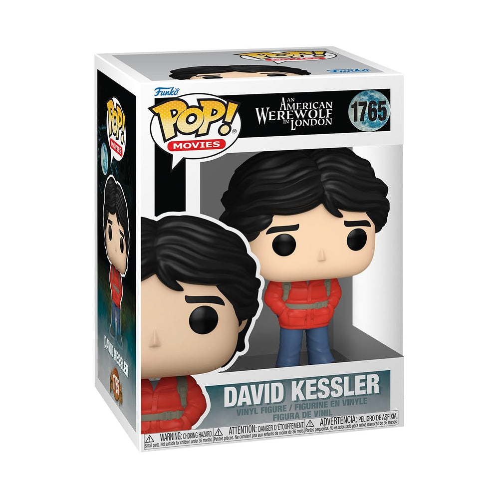 Funko Pop! David Kessler figure - full-body display for shelf or desk decor.
