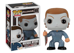 Funko Michael Myers blue full-figure display for shelf collection