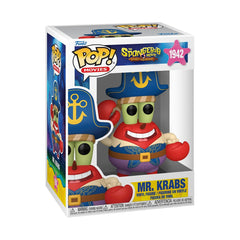 Funko Pop! Mr. Krabs collectible vinyl figure for display and great gift idea.