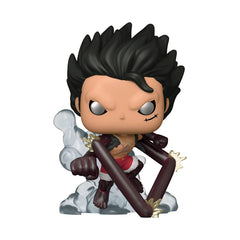 Funko Pop! One Piece Snake-Man Luffy front view ideal for display and collection.