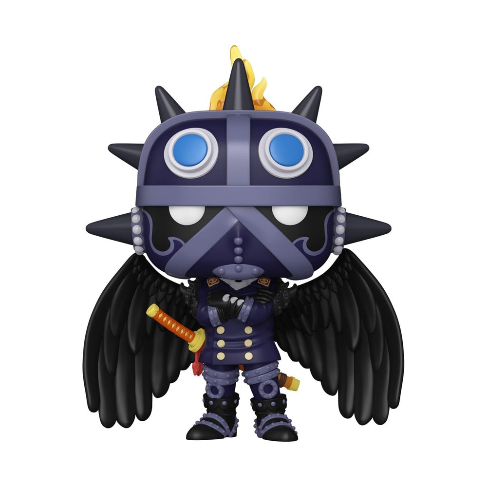 Funko Pop Plus One Piece King figure with detailed paintwork for a premium look.