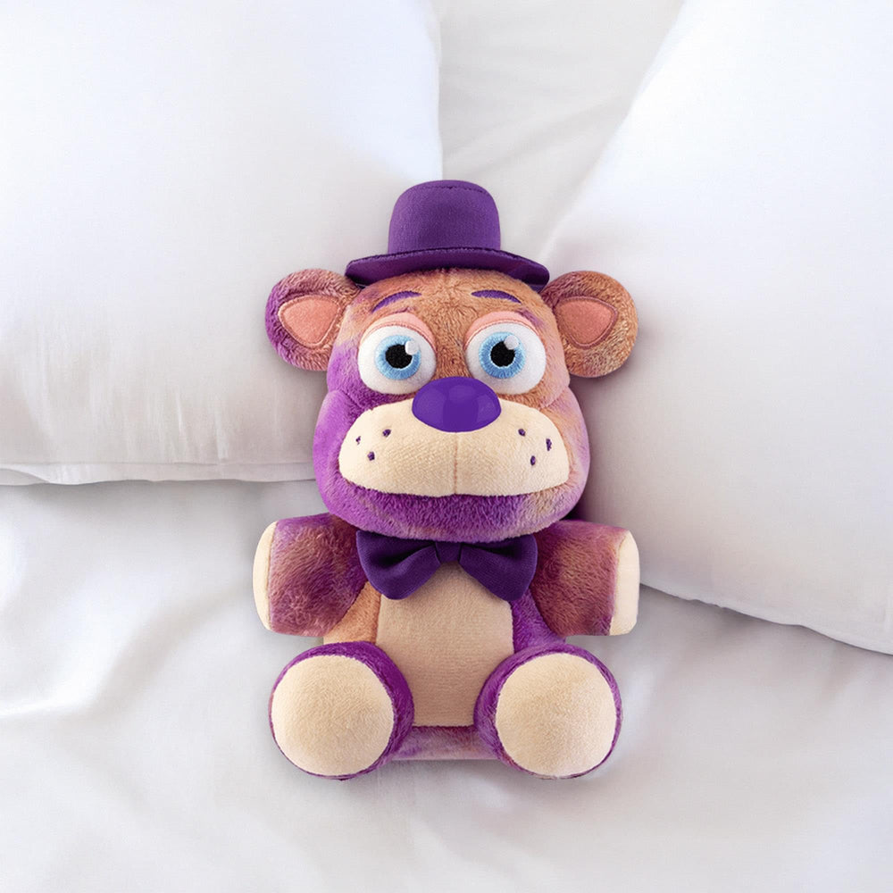 Funko Pop Plush Tie-Dye Freddy arms open, hug-friendly pose for fans