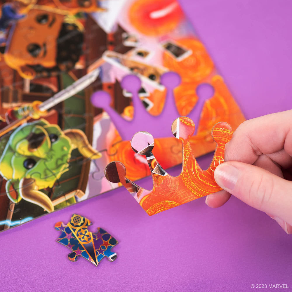 Collectible Pop! Puzzle invites Marvel fans to expand sets.
