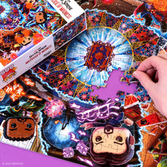 Family-friendly 18x24 inch puzzle inspired by Doctor Strange for evenings.