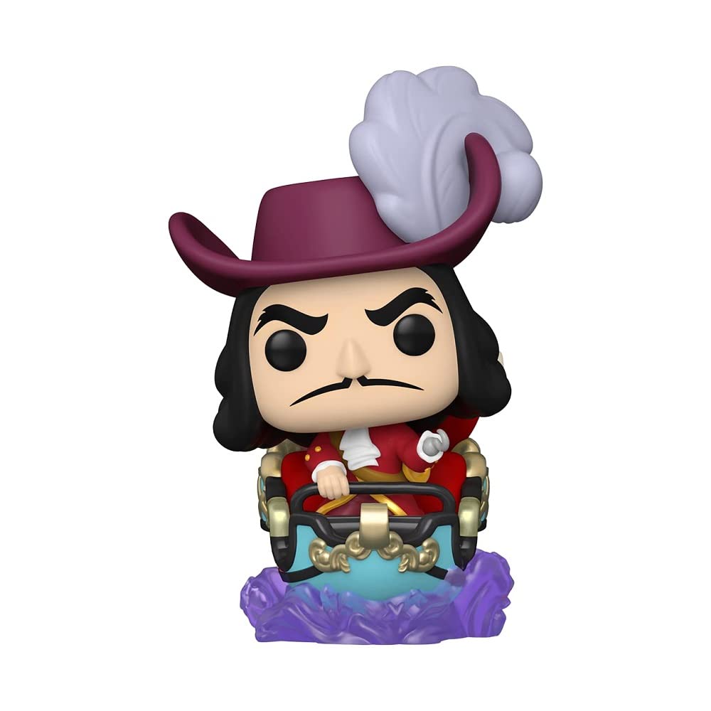 Funko POP Rides Captain Hook at Peter Pan Flight figure for collectors and display.