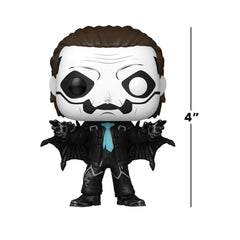 Funko Pop! Rocks Ghost Band collectible vinyl figure ideal for shelf displays.