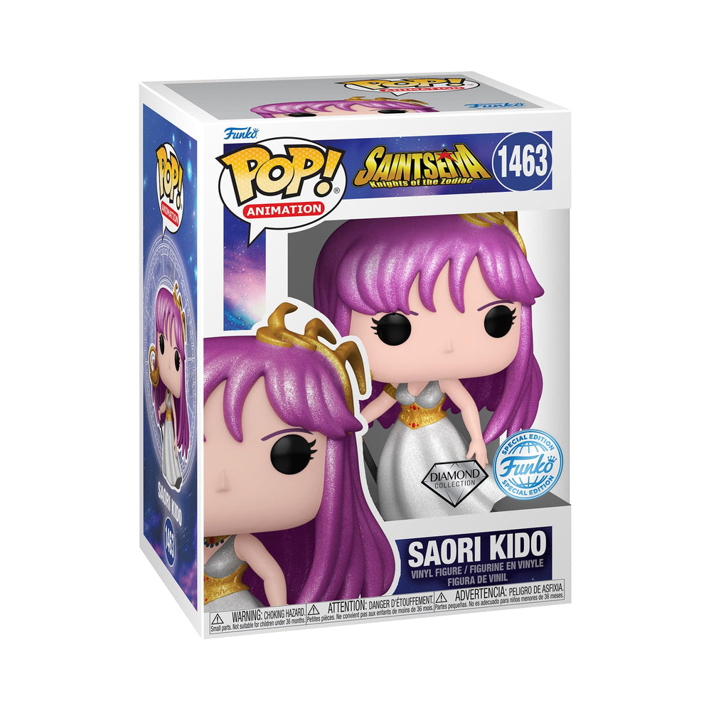 Athena Saori Kido glitter close-up highlights premium vinyl and sparkling finish.