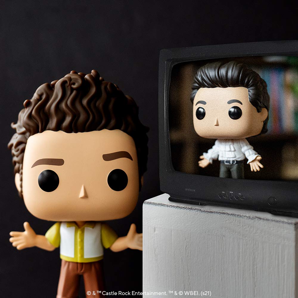 Funko POP Seinfeld Kramer side view adds variety to your collection.