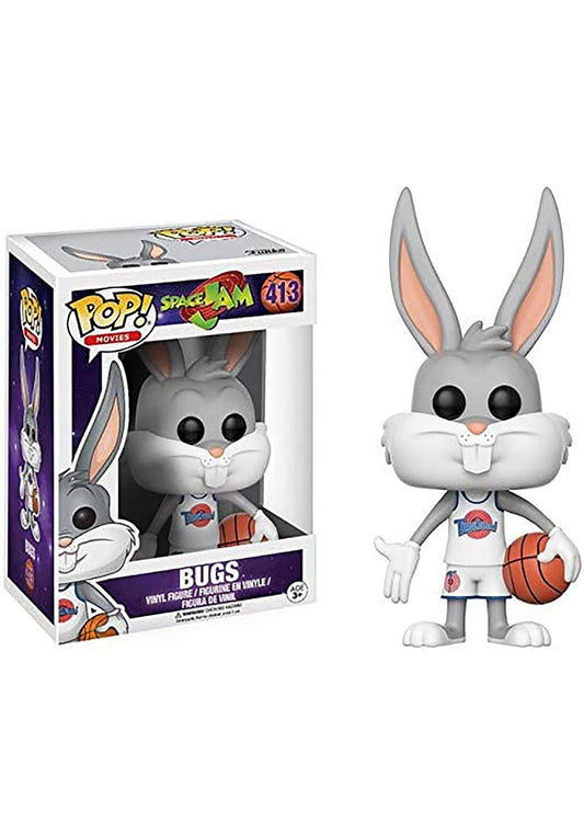 Funko Pop Space Jam Bugs figure front view for display and collection