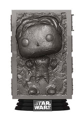 Funko Pop Star Wars Han Solo in Carbonite pose ideal for collection display