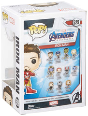 Funko Pop Tony Stark stylized 3-3/4 inch figure for display.
