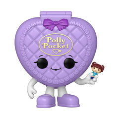 Funko Pop Polly Pocket Heart side view highlights compact collection.
