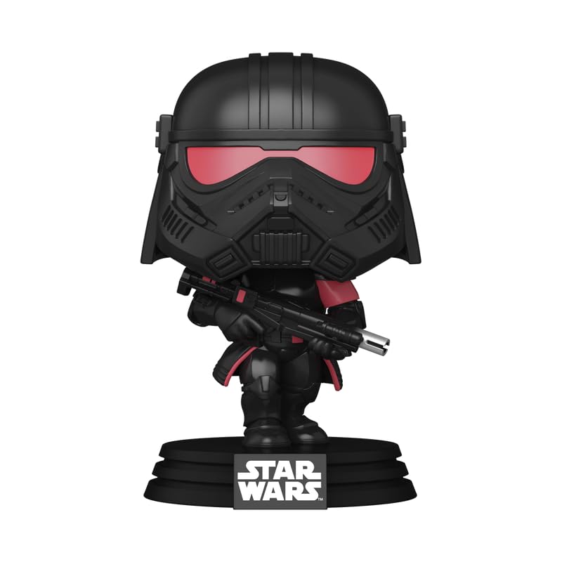 Funko Purge Trooper bobblehead, side view, perfect accent for shelves and desk displays.