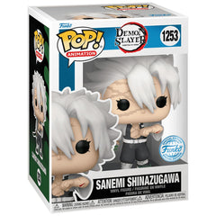 Funko Sanemi Shinazugawa Special Edition side profile ideal for shelves