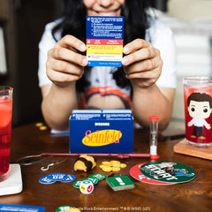Funko Seinfeld two-team setup enables social party play.