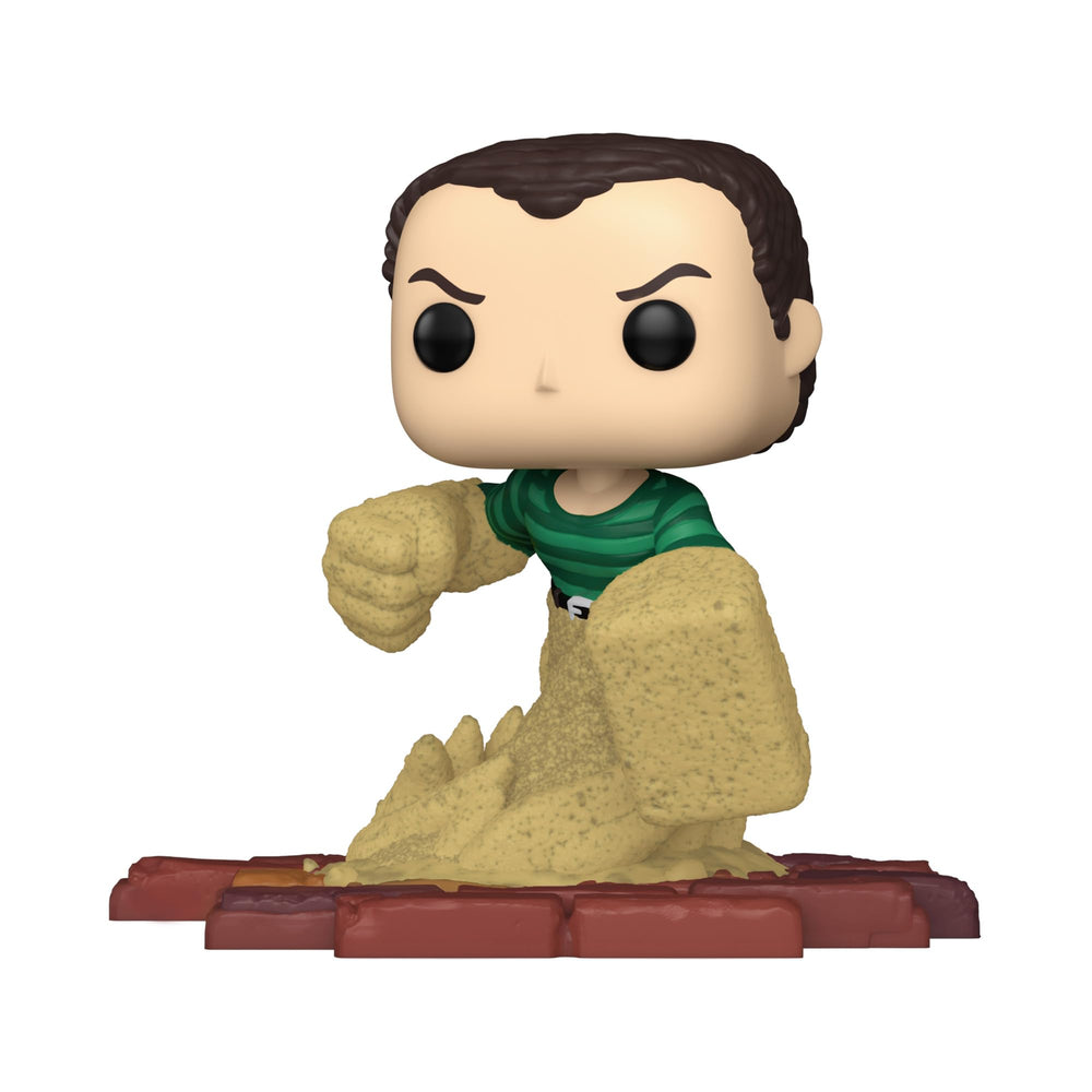 Sandman Deluxe figure showing premium vinyl texture for Marvel fans