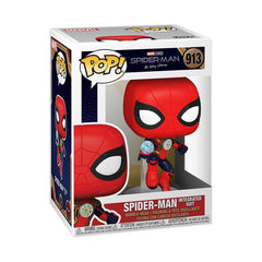 Funko Spider-Man Integrated Suit figure perfect for display and collection.