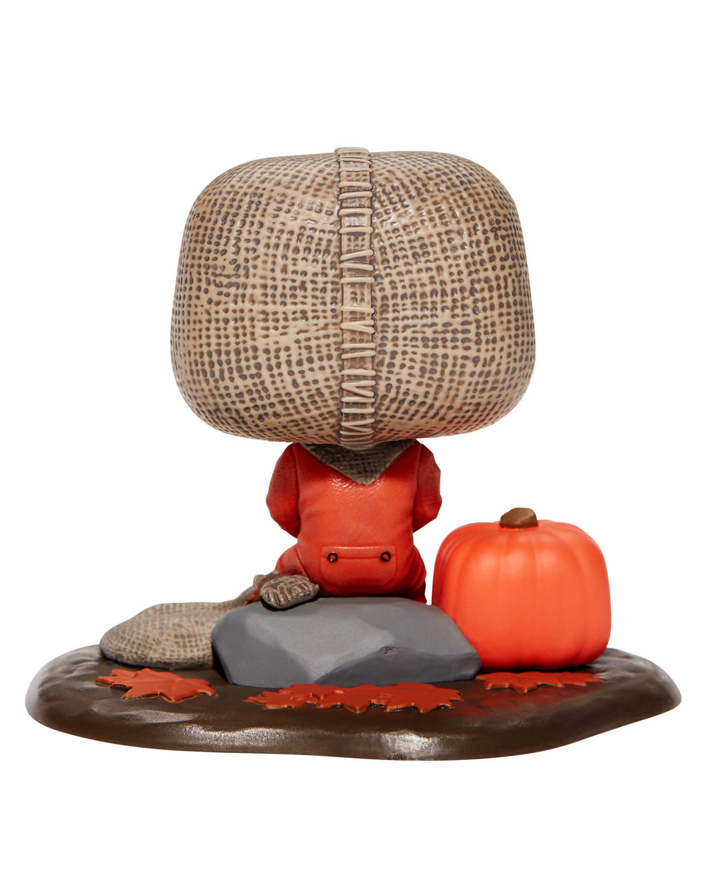 Funko Spirit Halloween Sam POP! Deluxe back shot highlights compact, collectible size.