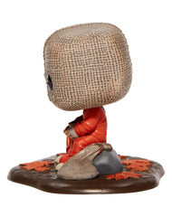 Funko Spirit Halloween Sam POP! Deluxe packaging view highlights licensed craftsmanship.