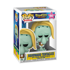 Funko Pop Squidward Tentacles vinyl figure for shelf display and collectability.