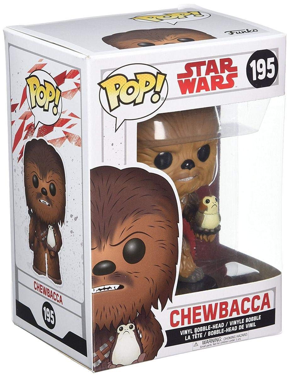 Funko Star Wars Chewbacca pose-closeup image highlights iconic fur texture.