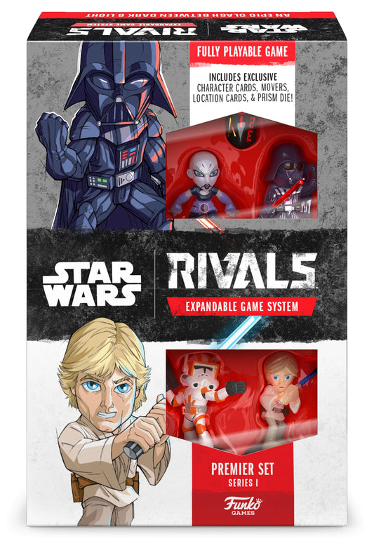Funko Star Wars Rivals Premier Set box art for quick two-player duels