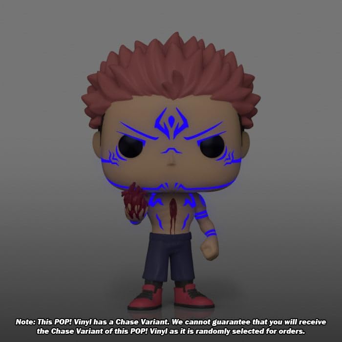 Funko Sukuna 9 cm figure, side view ideal for shelf display and gifting.