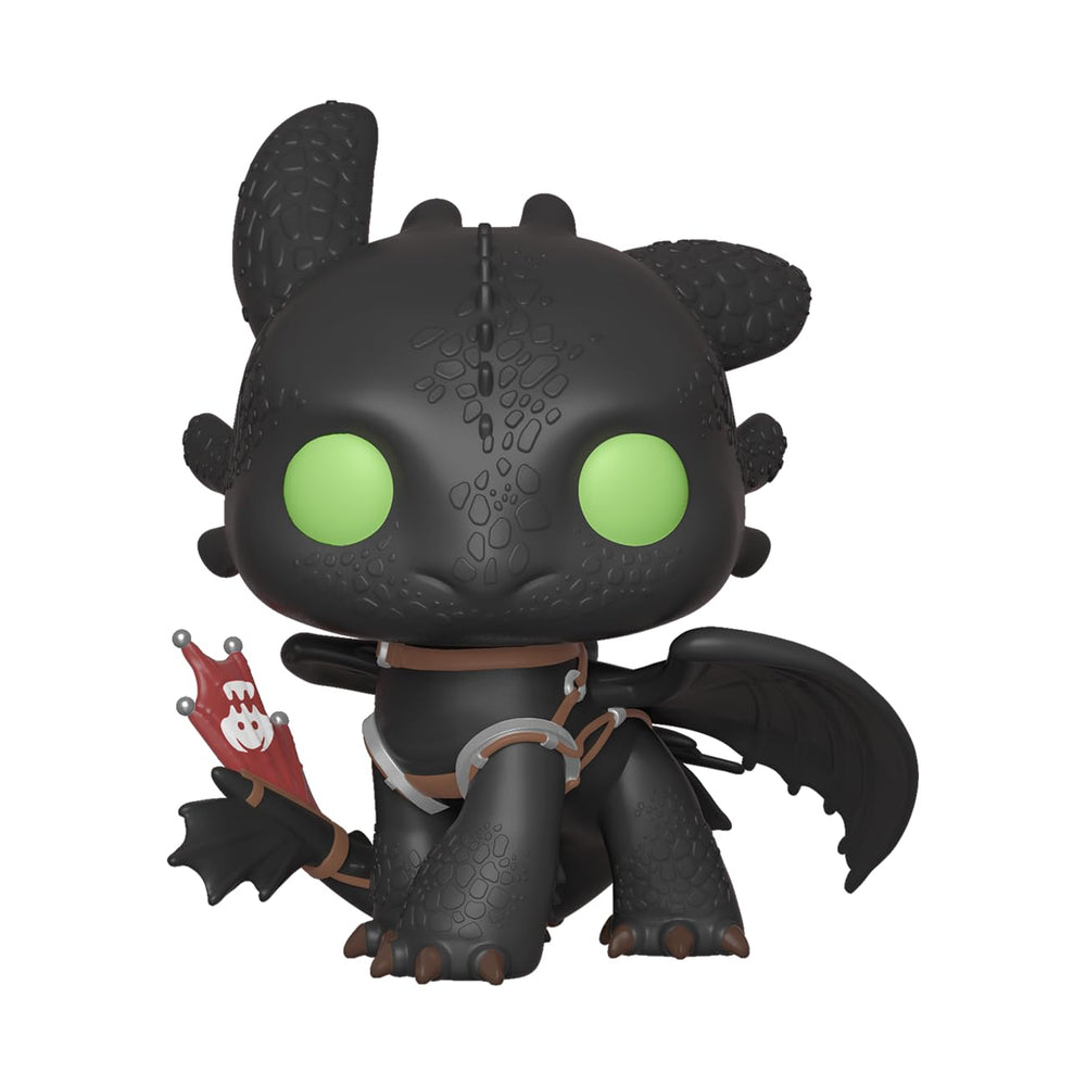 Toothless pop vinyl close-up highlighting vibrant details for display shelves