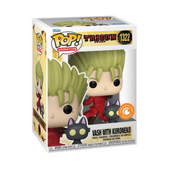 Funko Vash the Stampede with Kuroneko figure, ready for display on shelves.