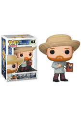 Funko Pop! Artists Vincent Van Gogh figure; stylized design—perfect for display on a shelf.