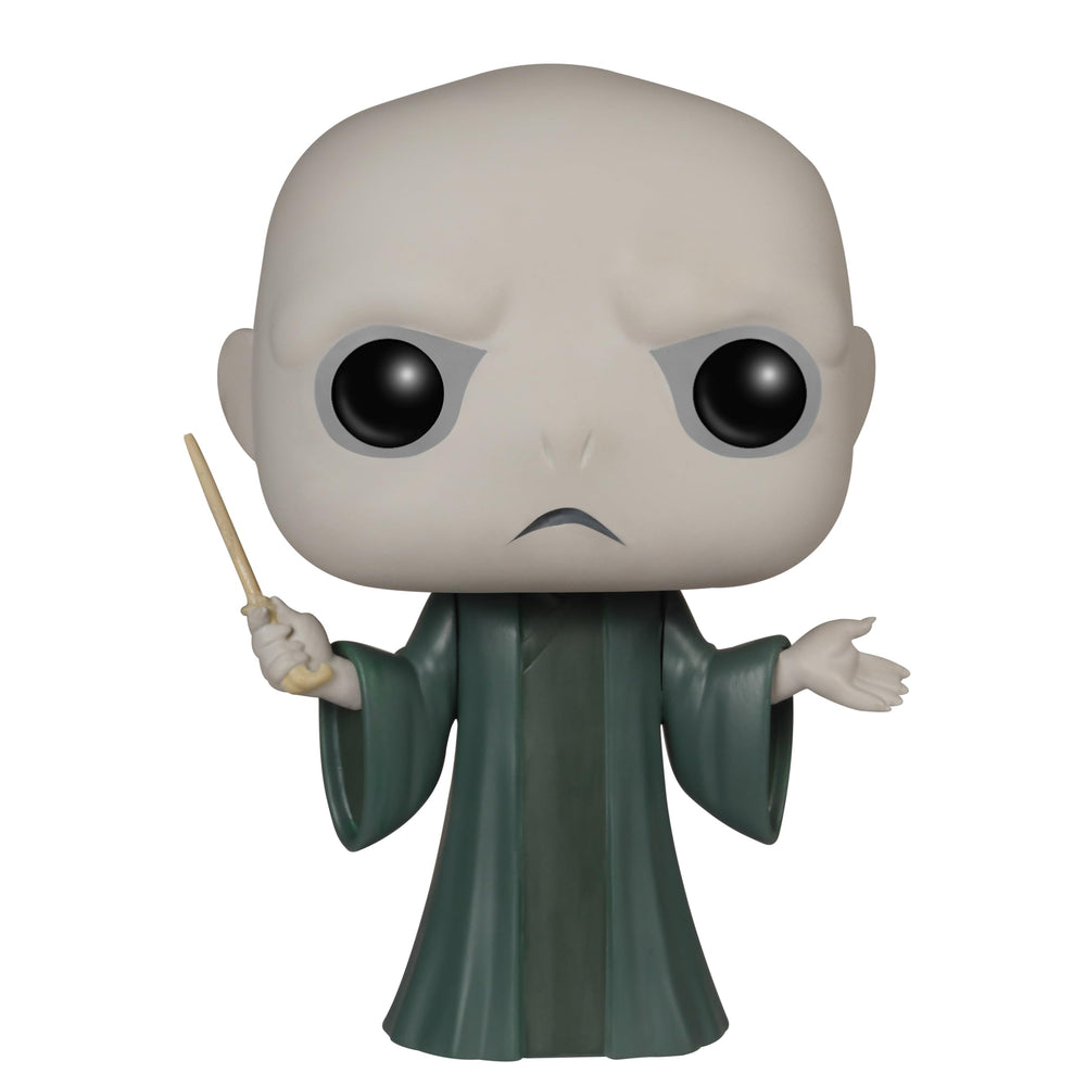 Funko Voldemort POP figure detail head close-up for appreciation of sculpt.
