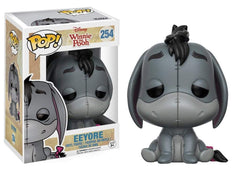 Funko Winnie the Pooh Eeyore POP figure in window box for display.