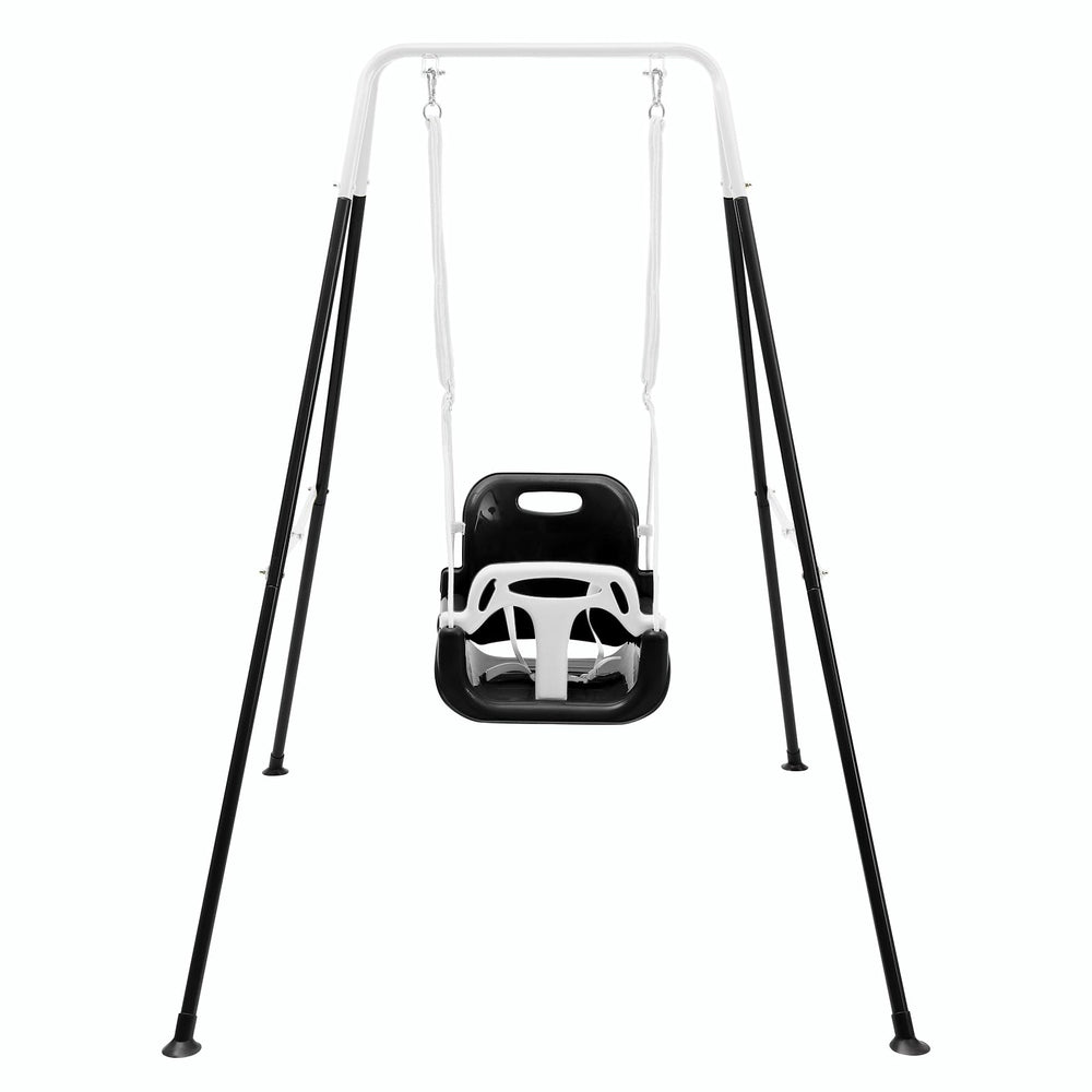 FUNLIO 3-in-1 toddler swing with outdoor stand for versatile playtime.