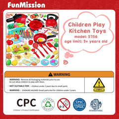 FunMission learning play food collection encouraging counting, naming ingredients, and storytelling