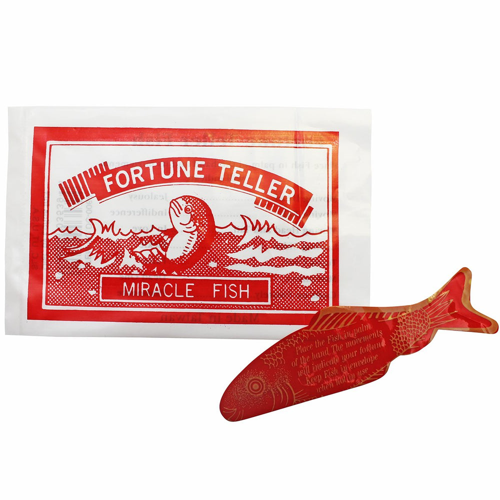 Funny Party Hats display image of action-ready fortune fish for lighthearted fun